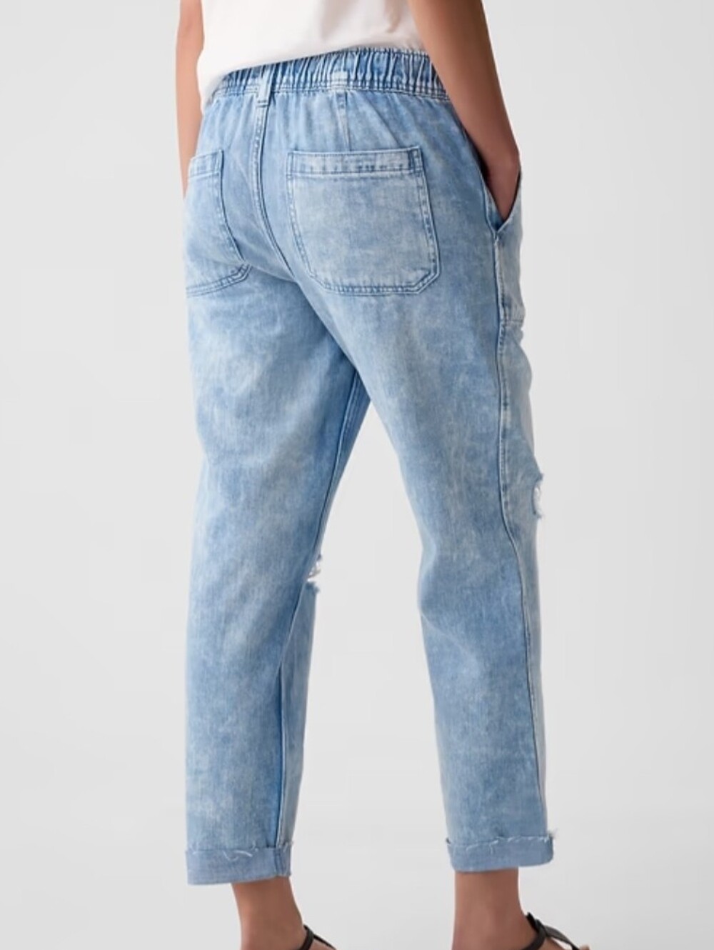 Gap Easy Denim Utility Jeans - Picture 5 of 8